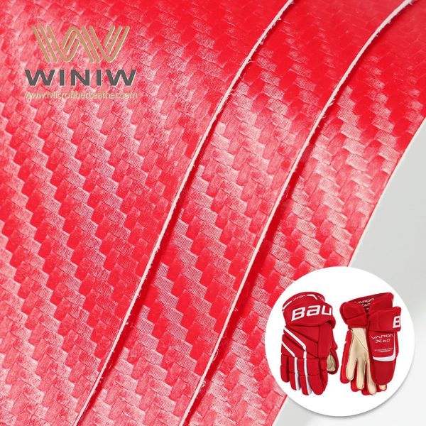 1.2mm Carbon Fiber Imitation Leather Fabric For Gloves - WINIW Microfiber Leather