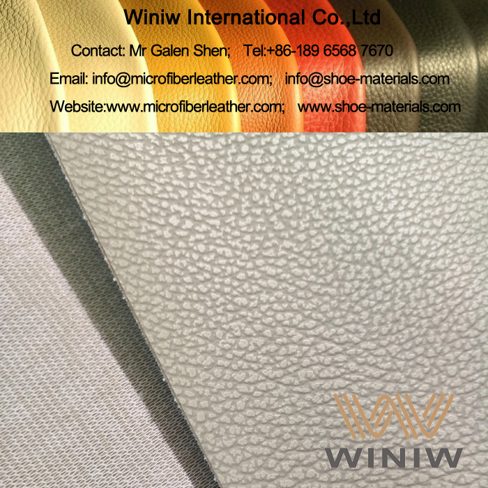Lichee Microfiber Leather for Sofa Upholstery