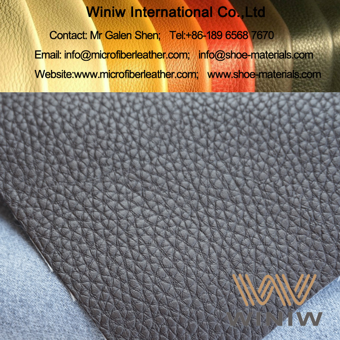 Embossed Microfiber Leather for Upholstery
