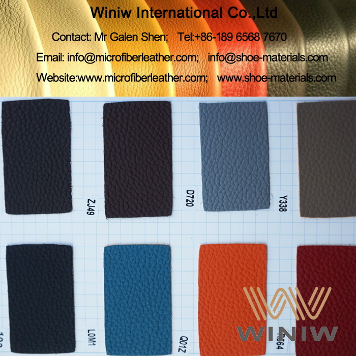 Embossed Microfiber Leather for Sofa