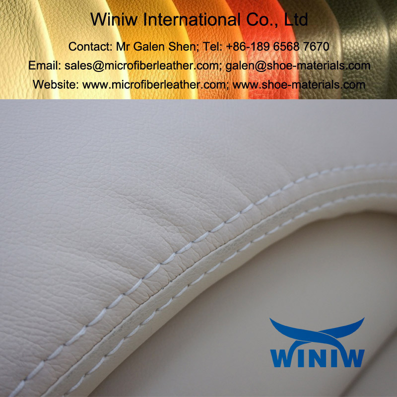 PU Microfiber Synthetic Leather 