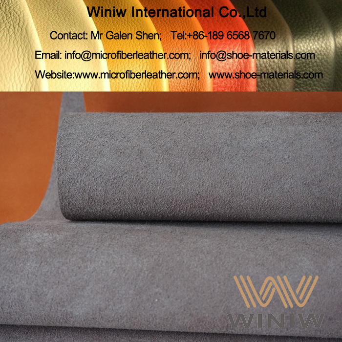 Microfiber PU Nubuck Leather