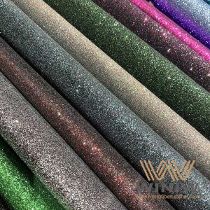 WINIW glitter shoe materials for footwear