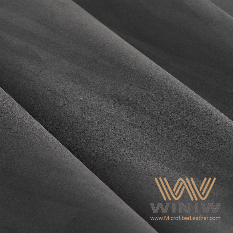 0.6mm Black Alcantara Leather Suede Fabric Roof Liner Material