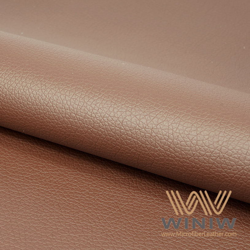Environmental Friendly Faux PU Car Leather Fabric 