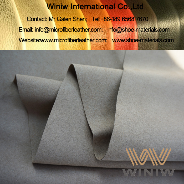 Faux Suede Micro Fiber Leather Fabric