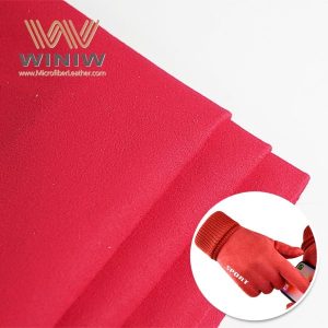 Highly-durable Micro Fiber PU Suede Imitation Gloves Material - WINIW Microfiber Leather