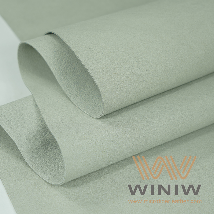 PU Faux Suede Leather Fabric Shoe Lining Material