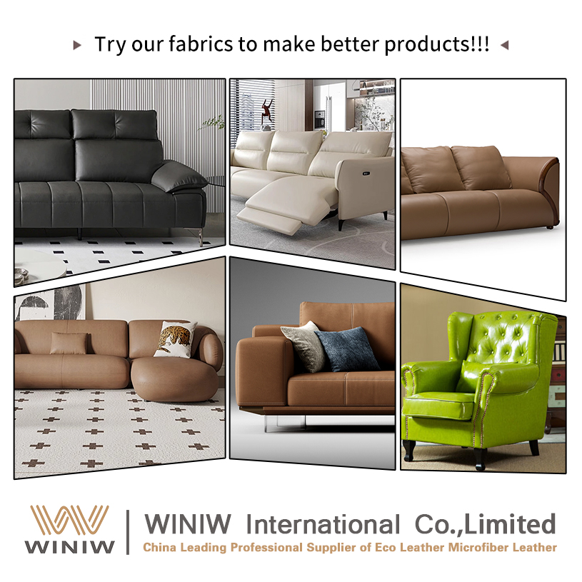 Sectional Leatherette Material Applications