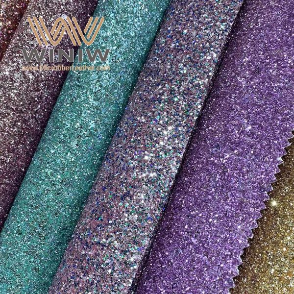 Wholesale Glitter Faux Leather Fabric Wholesale