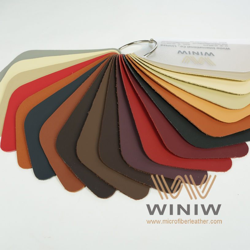 WINIW Microfiber Automotive Leather SXDB Series Color Catalog